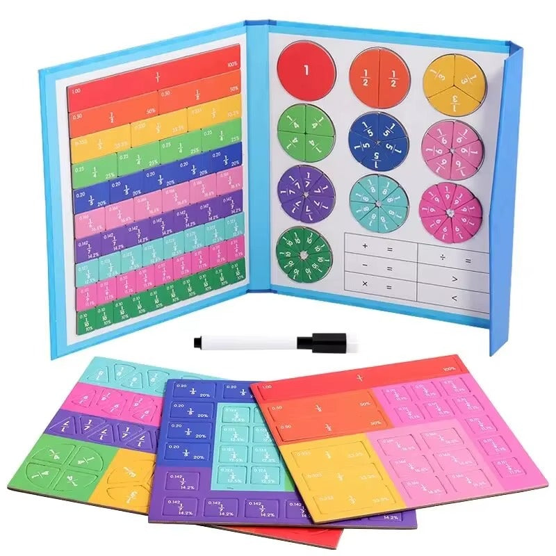 Livre interactif de fractions magnétiques