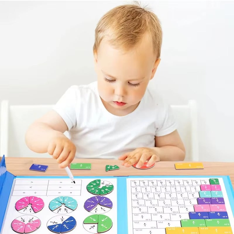 Livre interactif de fractions magnétiques
